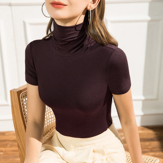 Aurelia Modal Pile-Collar Tee