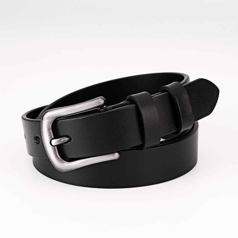 Caelis Leather Pin Buckle Belt