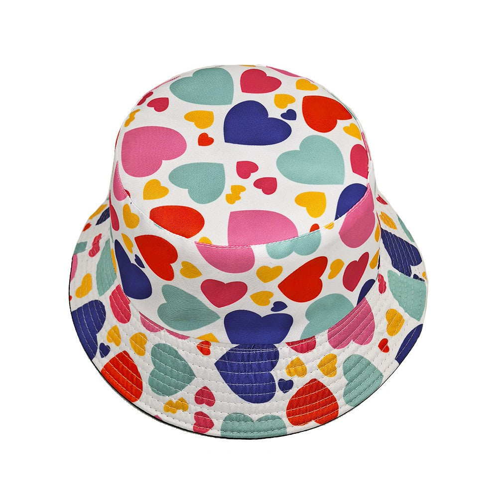 Liora Love-Print Bucket Hat