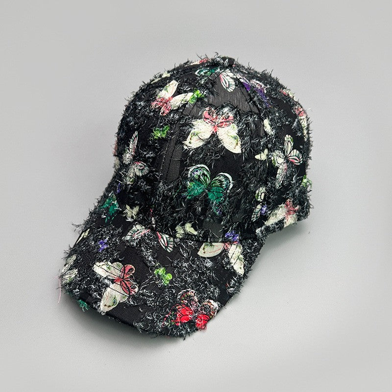 Lyra Vintage Print Baseball Cap