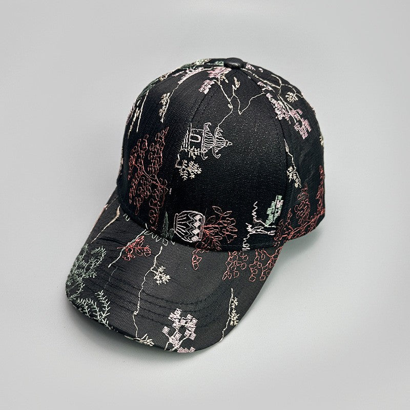 Lyra Vintage Print Baseball Cap
