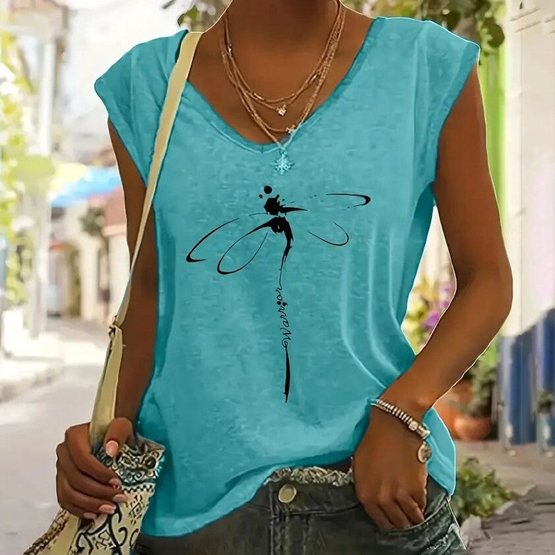 Veyra 2-Pack V-Neck Summer Tanks