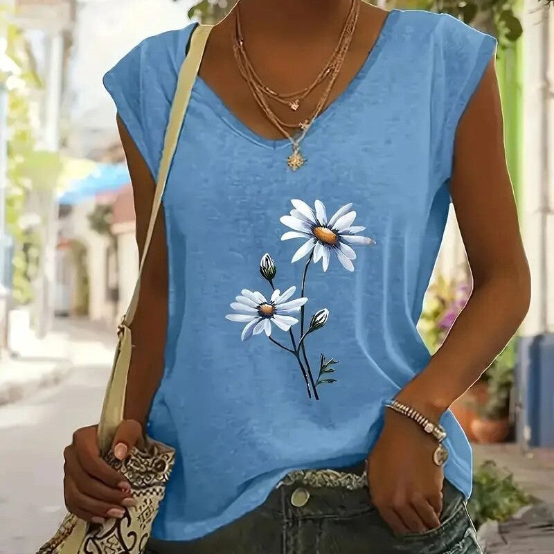 Veyra 2-Pack V-Neck Summer Tanks