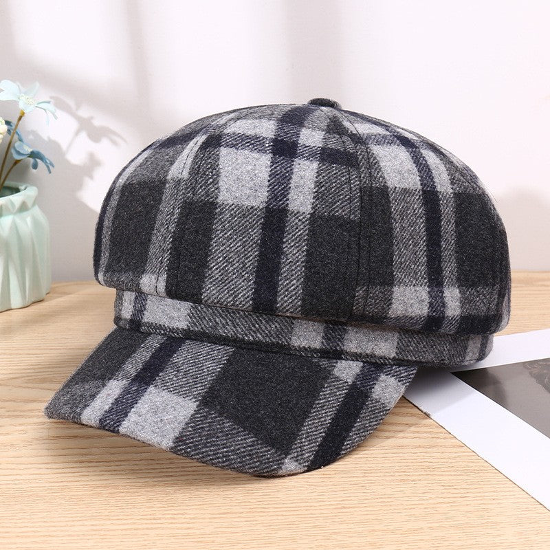 Aureline Wool Octagonal Hat