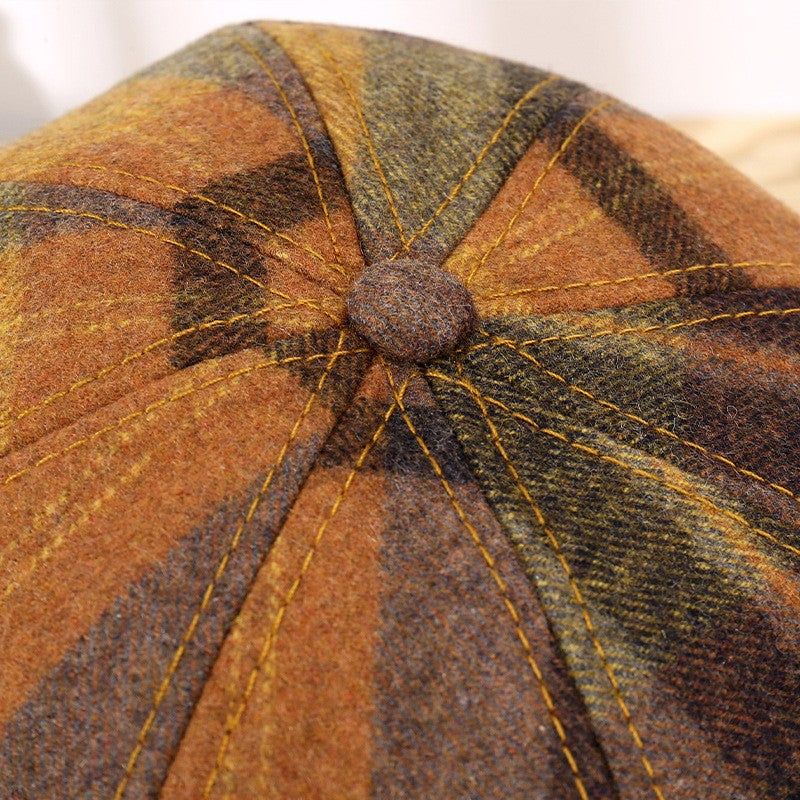 Aureline Wool Octagonal Hat
