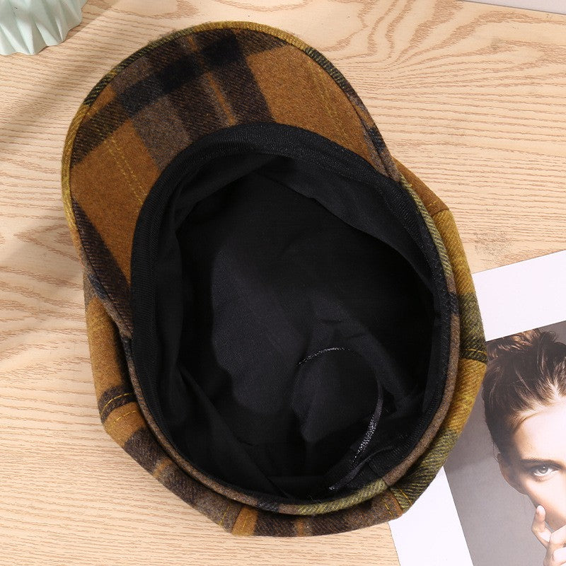 Aureline Wool Octagonal Hat