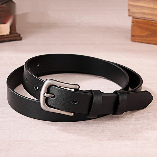 Caelis Leather Pin Buckle Belt