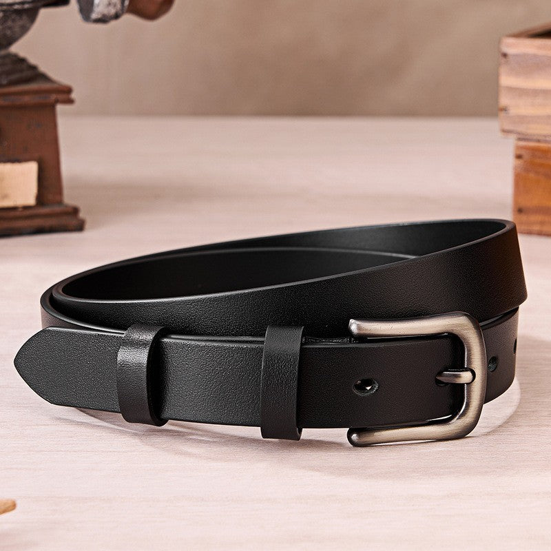 Caelis Leather Pin Buckle Belt