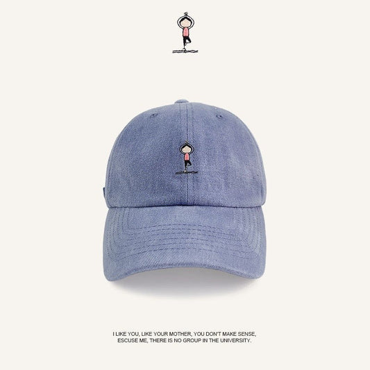 Liora Embroidered Cotton Cap