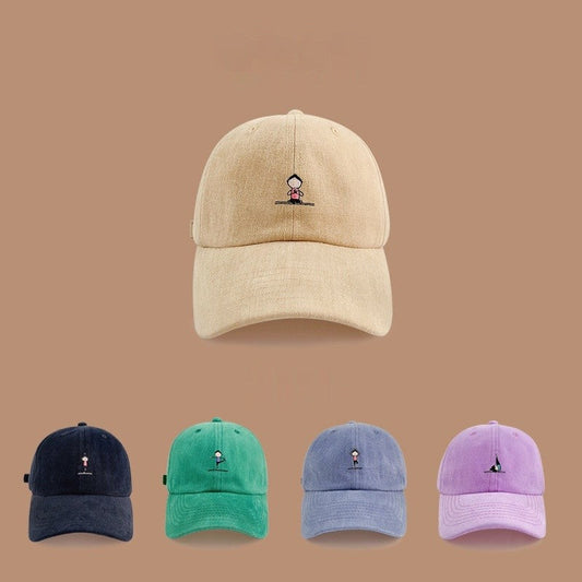 Liora Embroidered Cotton Cap