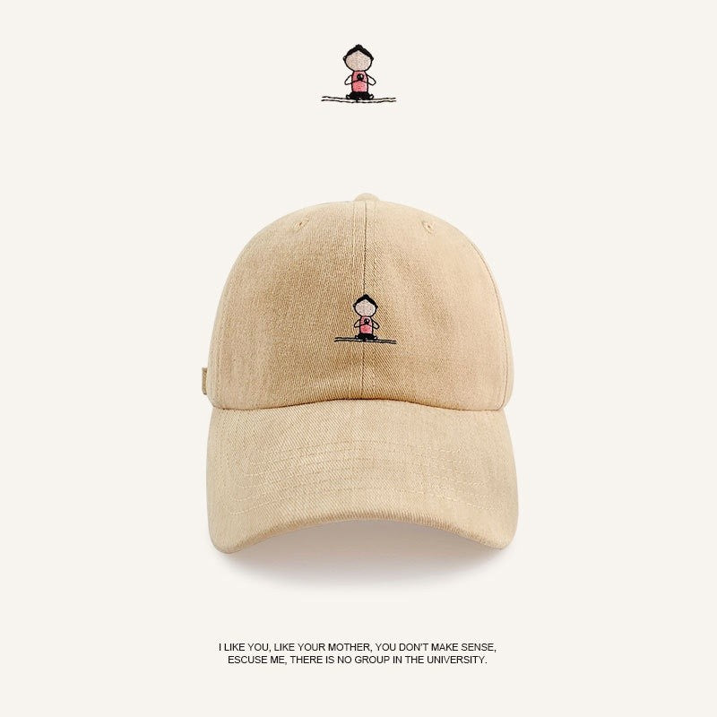 Liora Embroidered Cotton Cap