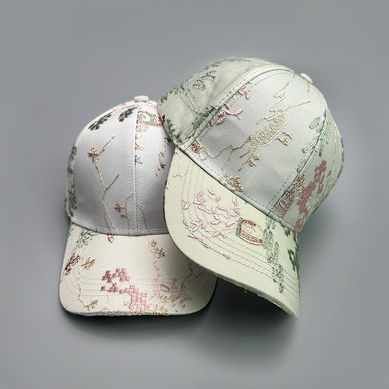 Lyra Vintage Print Baseball Cap