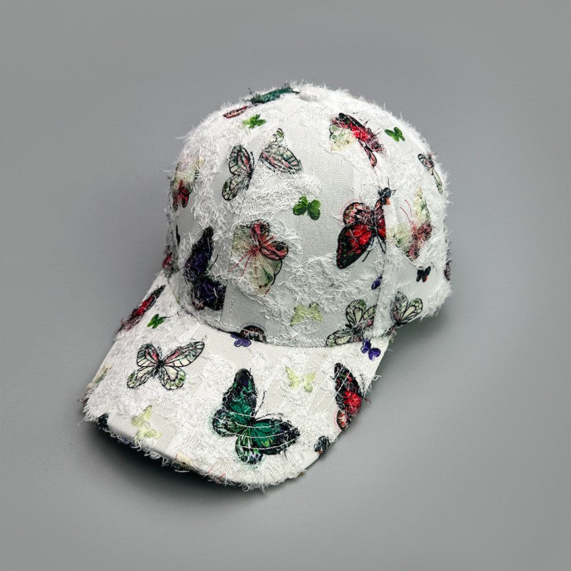 Lyra Vintage Print Baseball Cap