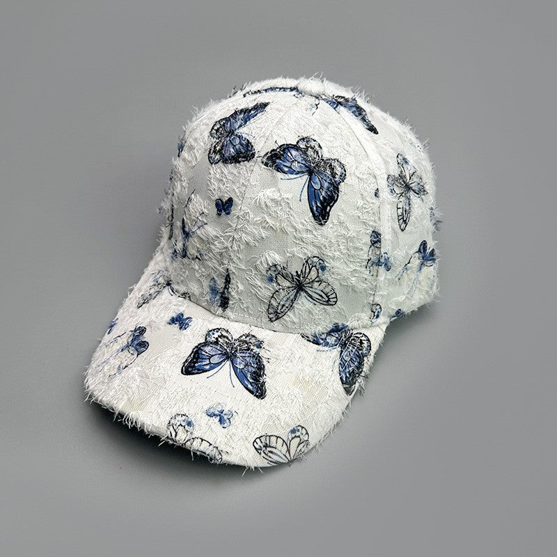 Lyra Vintage Print Baseball Cap