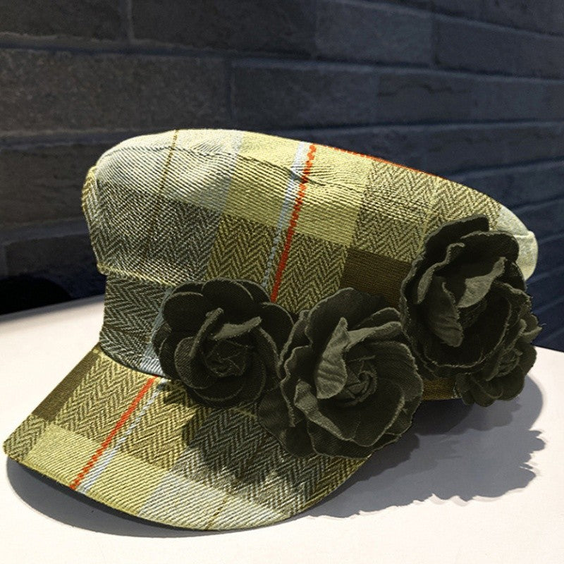Seraphine Checkered Lady’s Hat