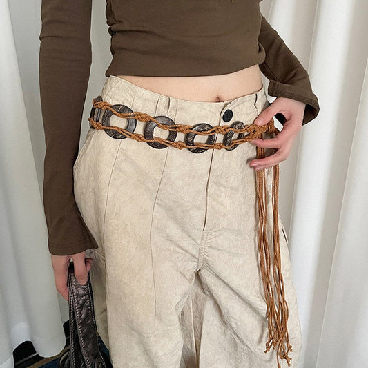 Sylvara Handwoven Waist Belt