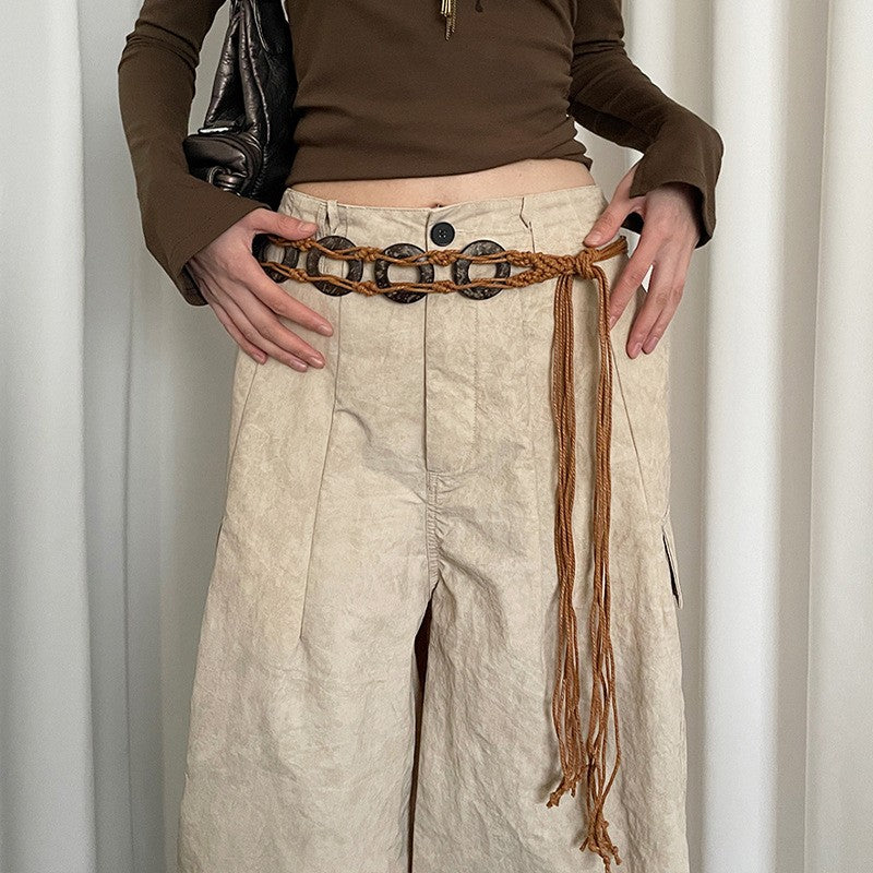 Sylvara Handwoven Waist Belt