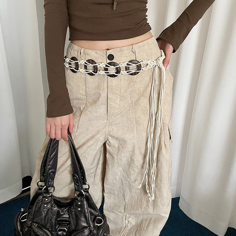 Sylvara Handwoven Waist Belt