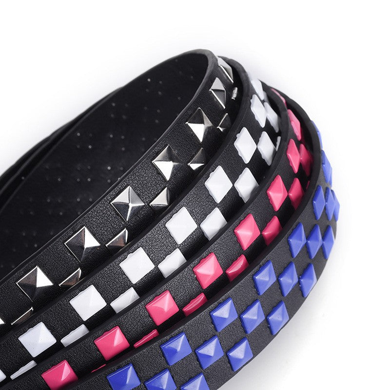 Veyra Pyramid Stud Belt
